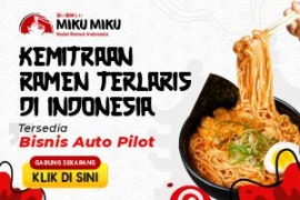 Miku Miku, Bisnis Kuliner Mie Ramen Terlaris Saat Ini Bisnis Waralaba