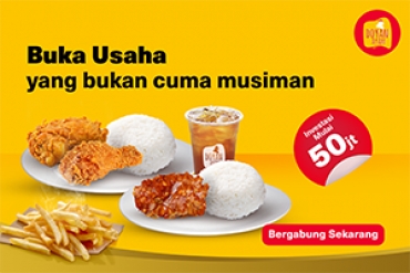 Doyan Ayam, Pelopor Geprek Saus Indonesia