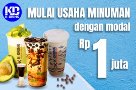 K-Drink Korean Tea and Boba - Virtual Franchise Mulai 1 juta Bisnis Waralaba