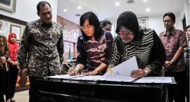 Kementerian Perindustrian Salurkan Bantuan untuk Pelaku Usaha Kecil di Surabaya