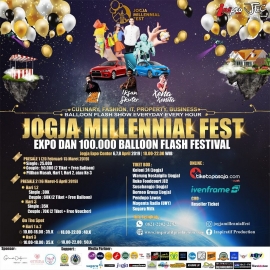 Jogja Millennial Fest 2019 - 100.000 Balloon Flash &amp; Expo