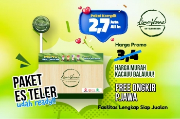 Lima Warna - Paket Franchise Es Teler Sultan Viral