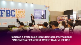 Rangkaian Pameran &amp; Pertemuan Bisnis Berskala Internasional INDONESIA FRANCHISE WEEK Hadir di ICE BSD