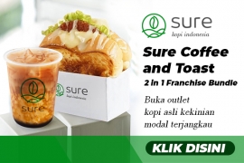 Sure Coffee - Franchise Toast dan Minuman Kopi Kekinian 2 in 1