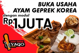 Yago Franchise Ayam Geprek Korea - Mulai 1 Juta Virtual Waralaba Bisnis Waralaba