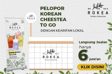 Rokea - Es Teh Kekinian ala Korean Cheesetea