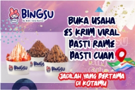 Bingsu Es Krim Viral Bisnis Waralaba