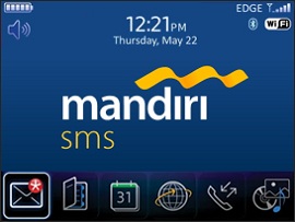 img mandiri sms banking