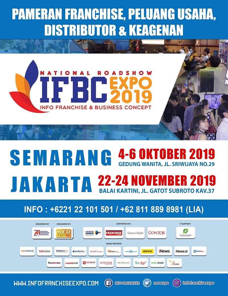 poster expo franchise ifbc sep okt 2019
