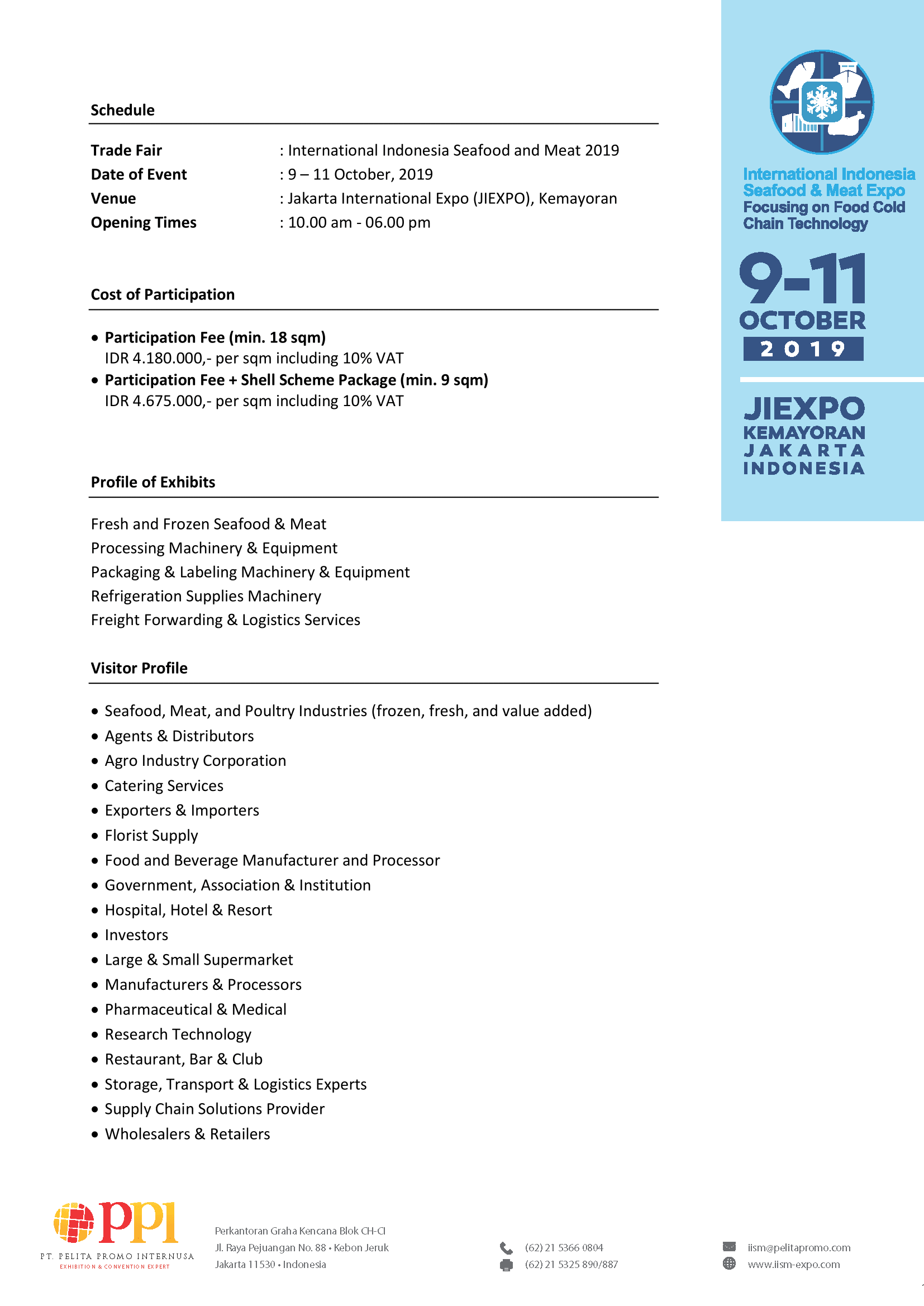 pameran International Indonesia Seafood Meat IISM 2019 1