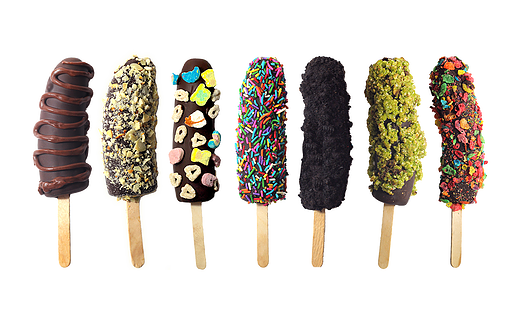 gambar waralabakan makanan froz banana sticks small