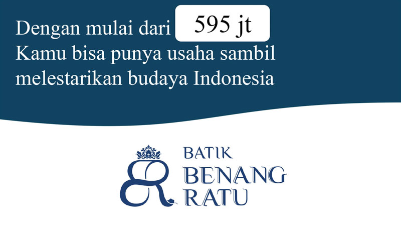 modal usaha batik benang ratu