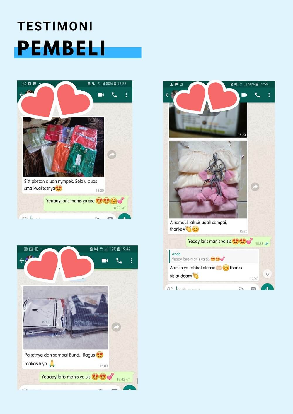 testimoni pelanggan