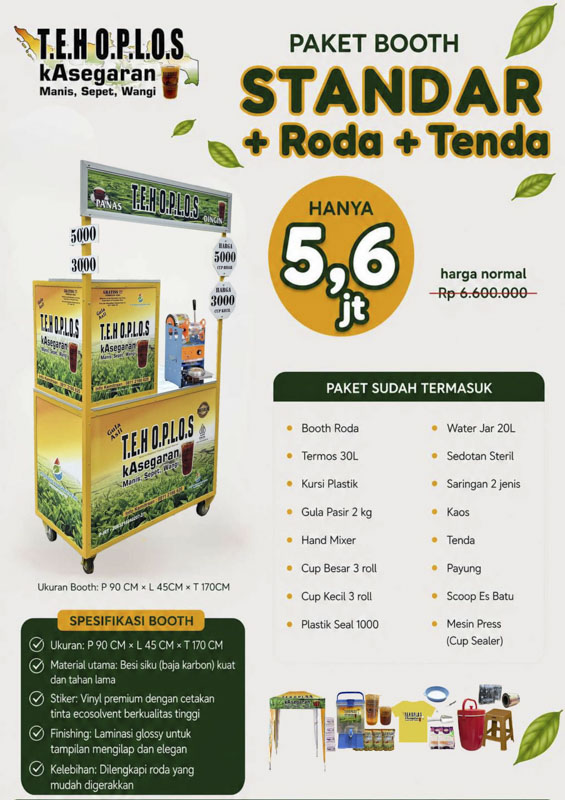 Teh Oplos Kasegaran Untuk Pemula