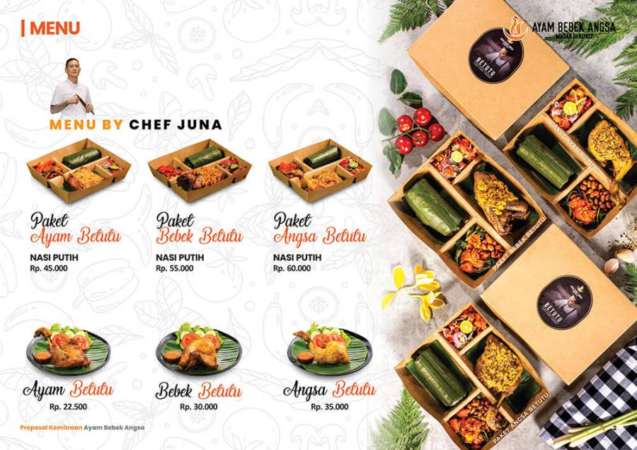 menu ayam bebek angsa