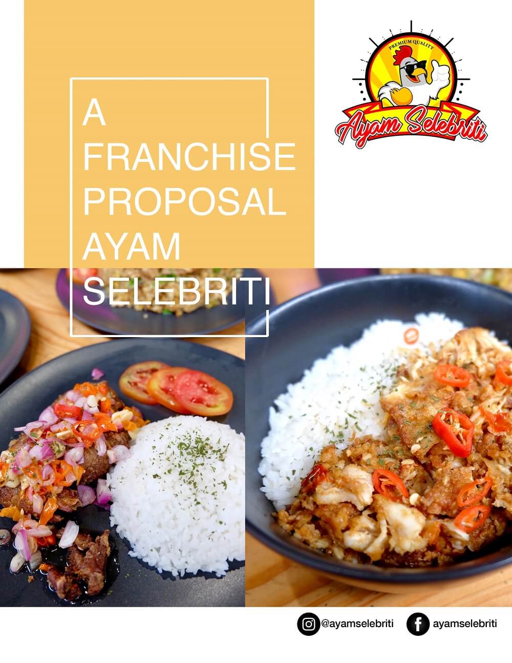 franchise ayam selebriti