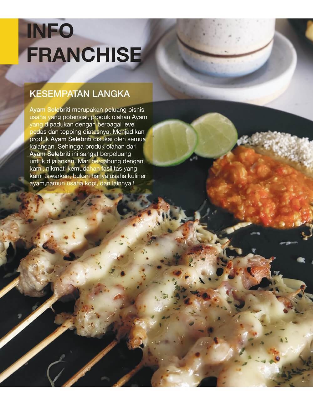 franchise ayam gepuk