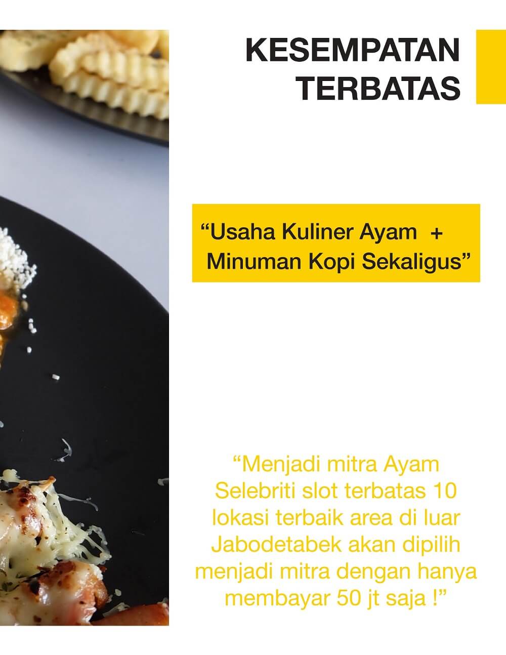 franchise outlet ayam goreng