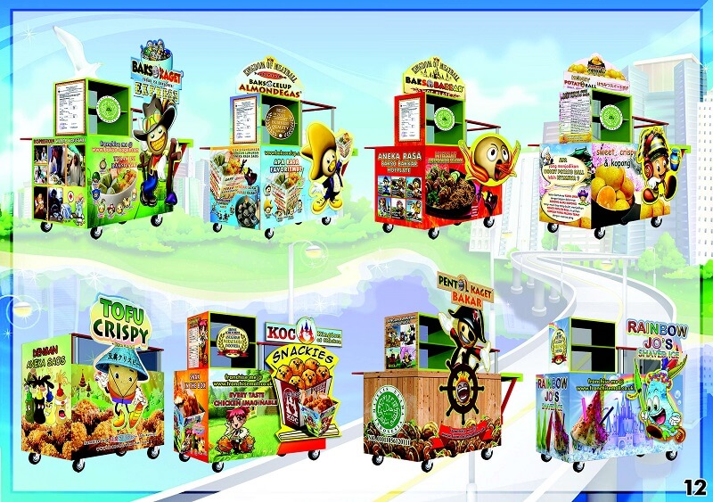 16 franchise mall bakso kaget