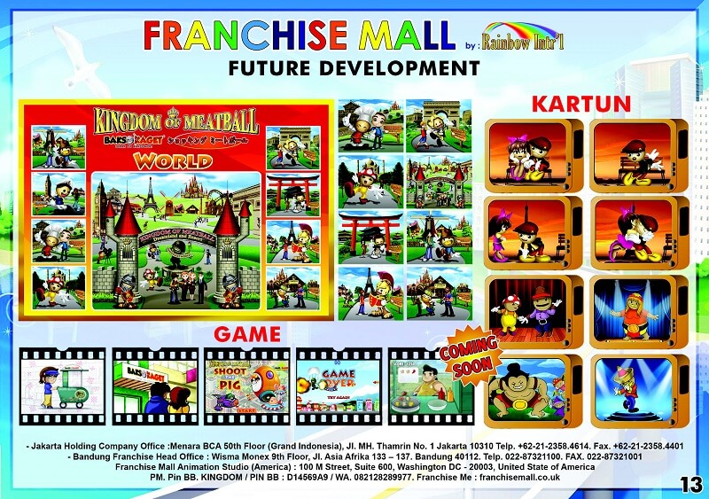 17 franchise mall bakso kaget