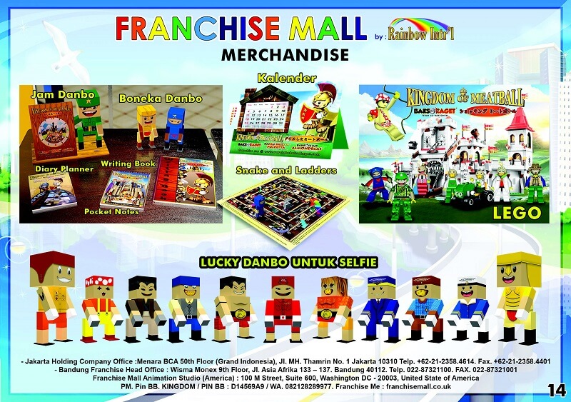 18 franchise mall bakso kaget