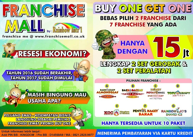 waralaba mall bakso kaget