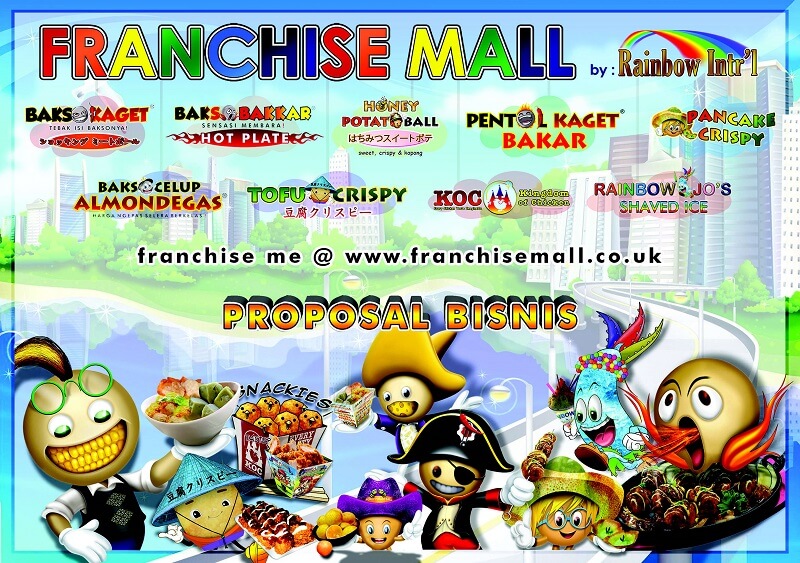 3 franchise mall bakso kaget