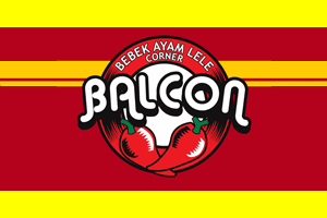 logo franchise balcon bebek ayam lele corner