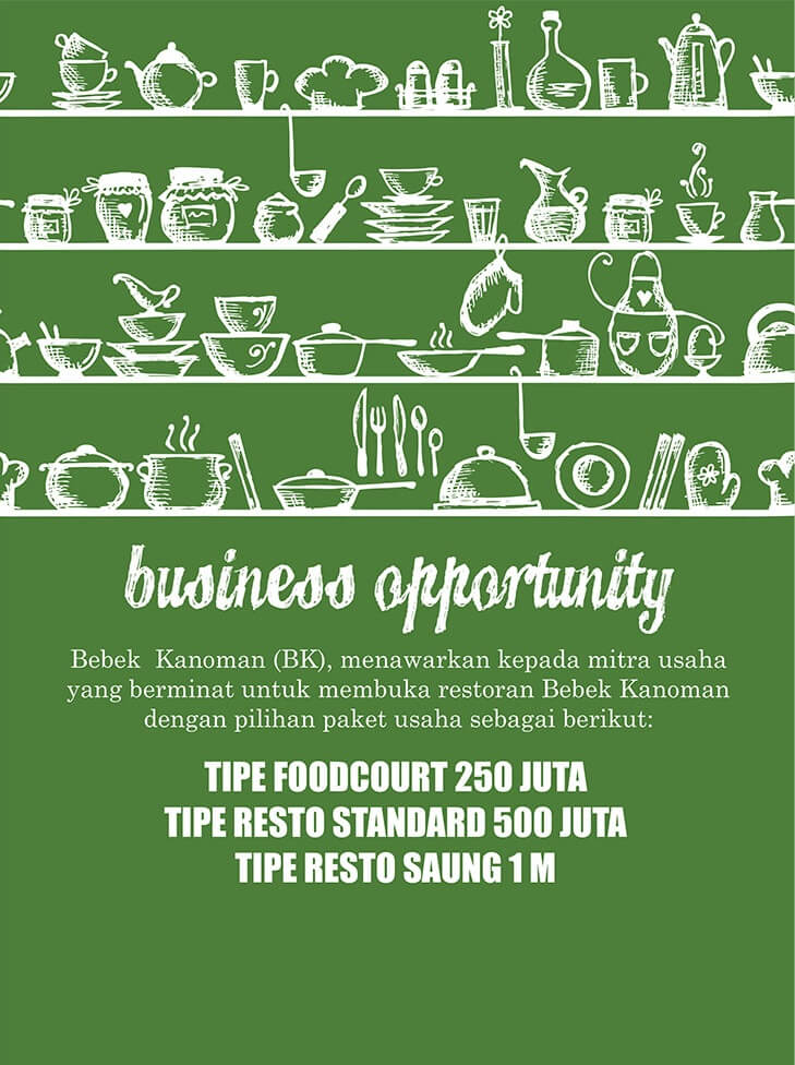 8 peluang usaha waralaba resto bebek kanoman