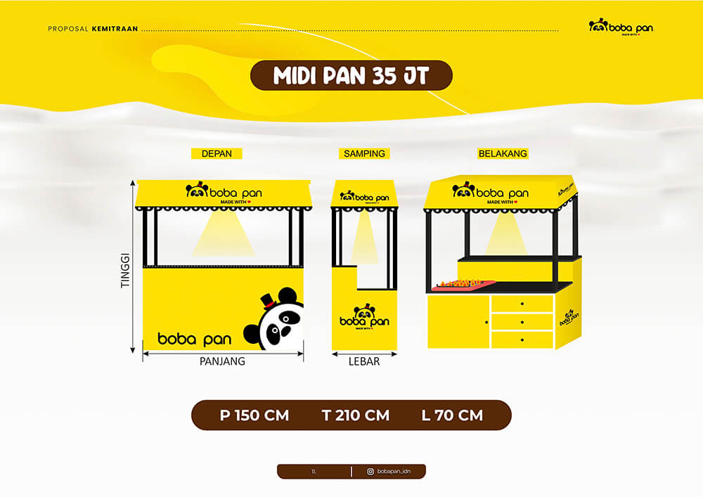 paket midi pan BOBA PAN