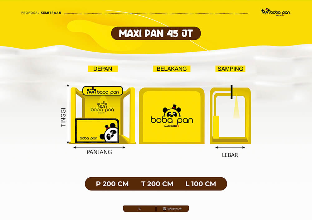 paket maxi boba pan