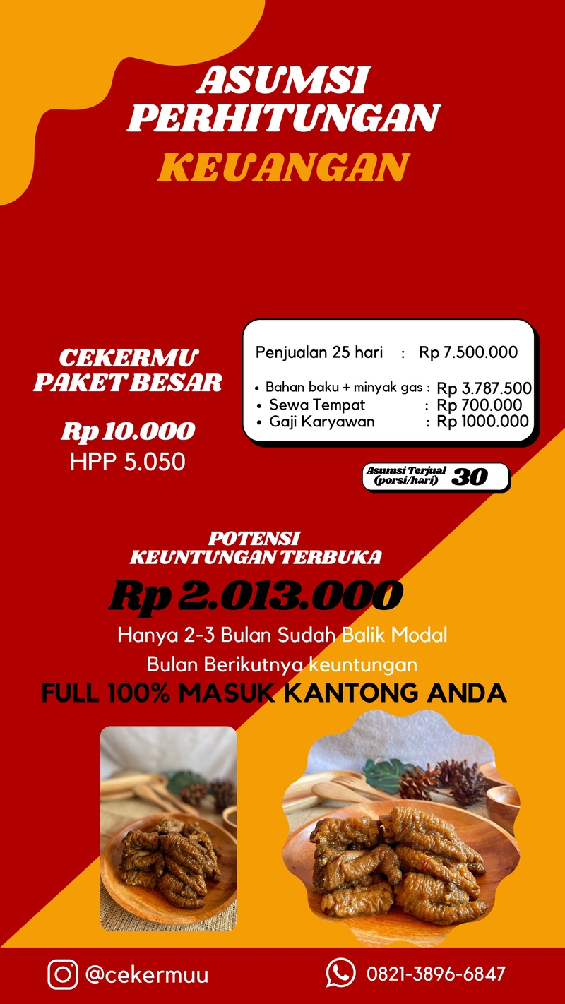 skema pendapatan cekermu