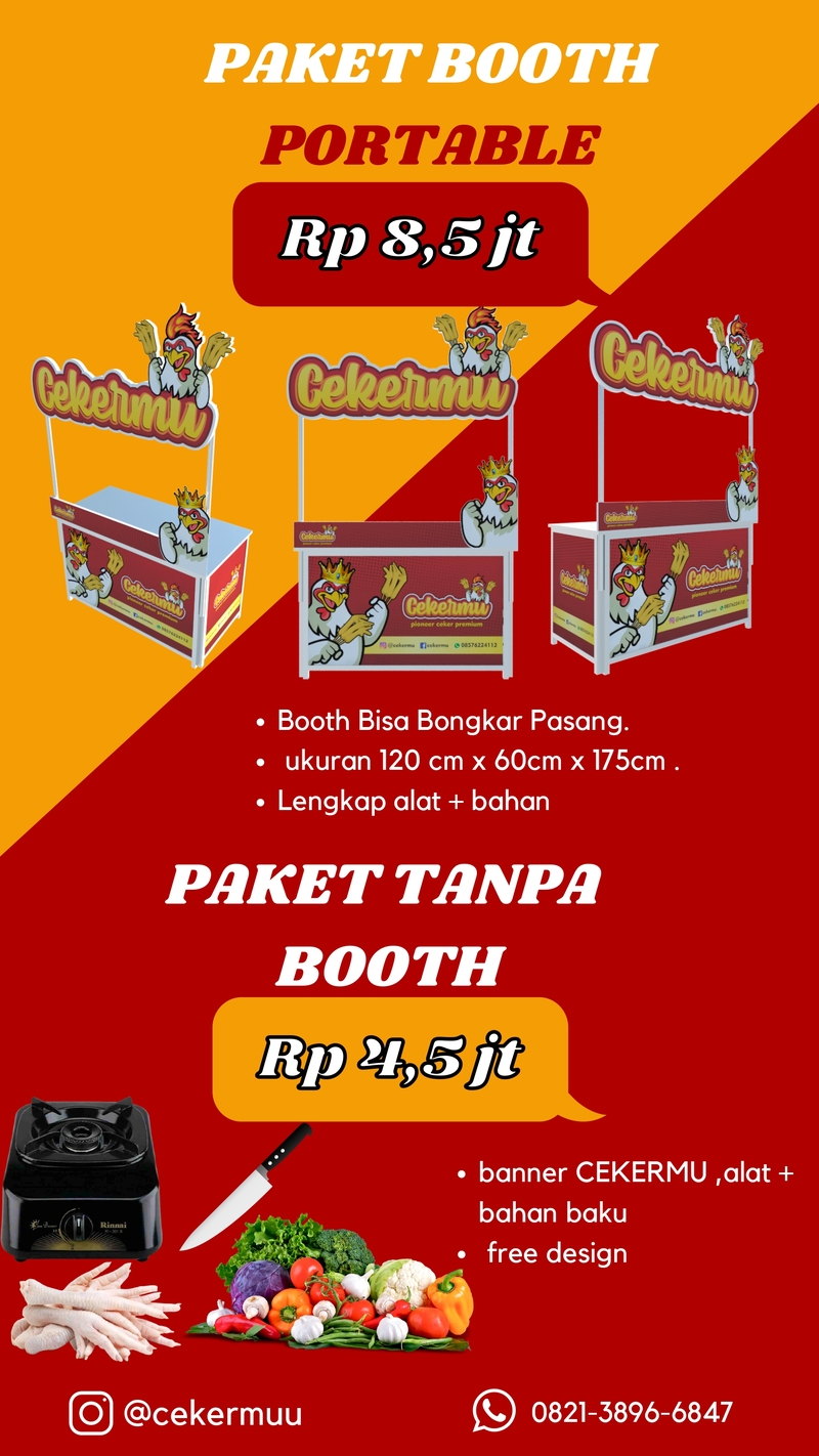 paket booth cekermu