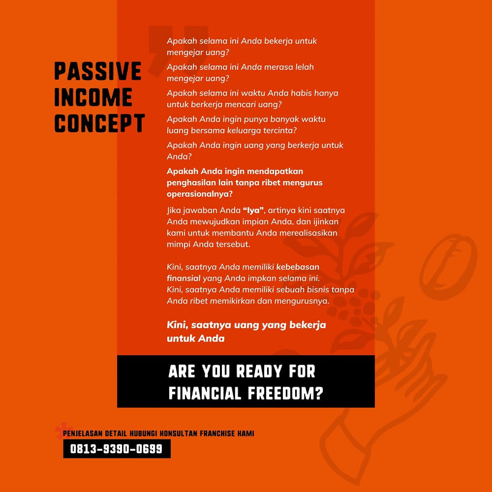 passive income bersama cetroo coffee