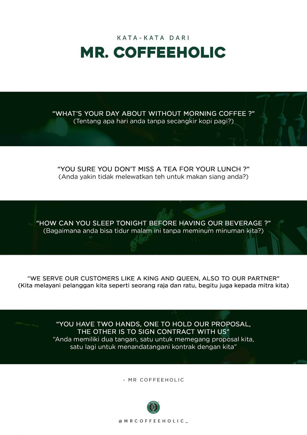 mengapa coffeeholic
