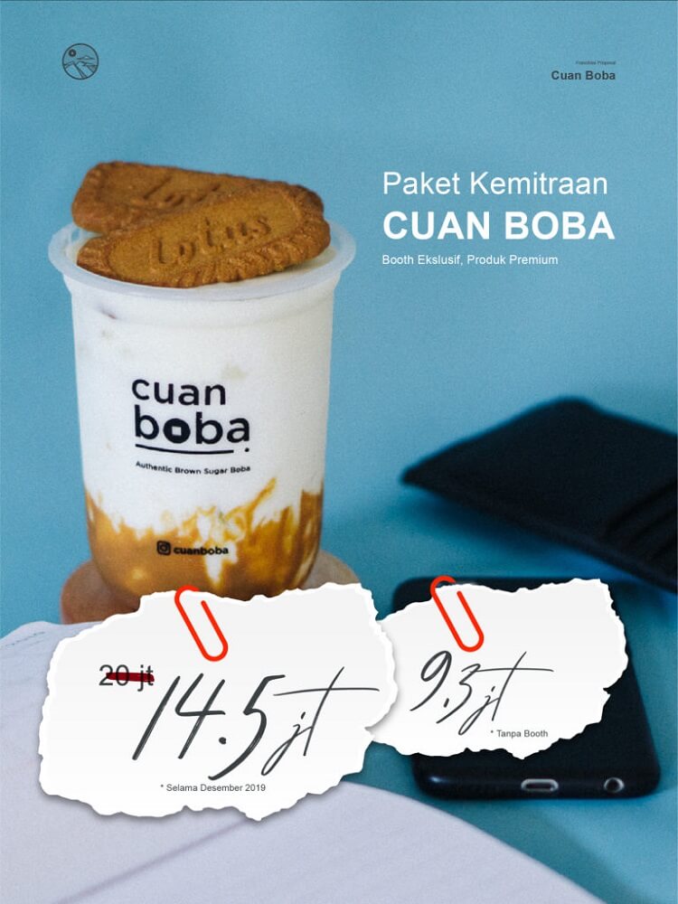 paket usaha cuan boba