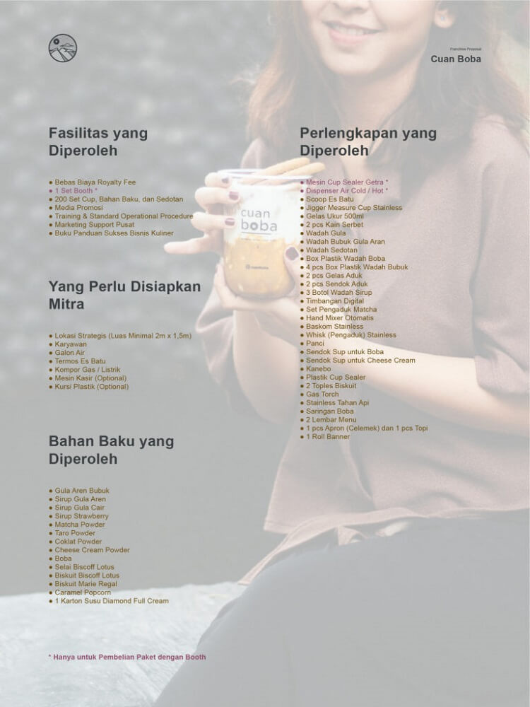 fasilitas yang diperoleh