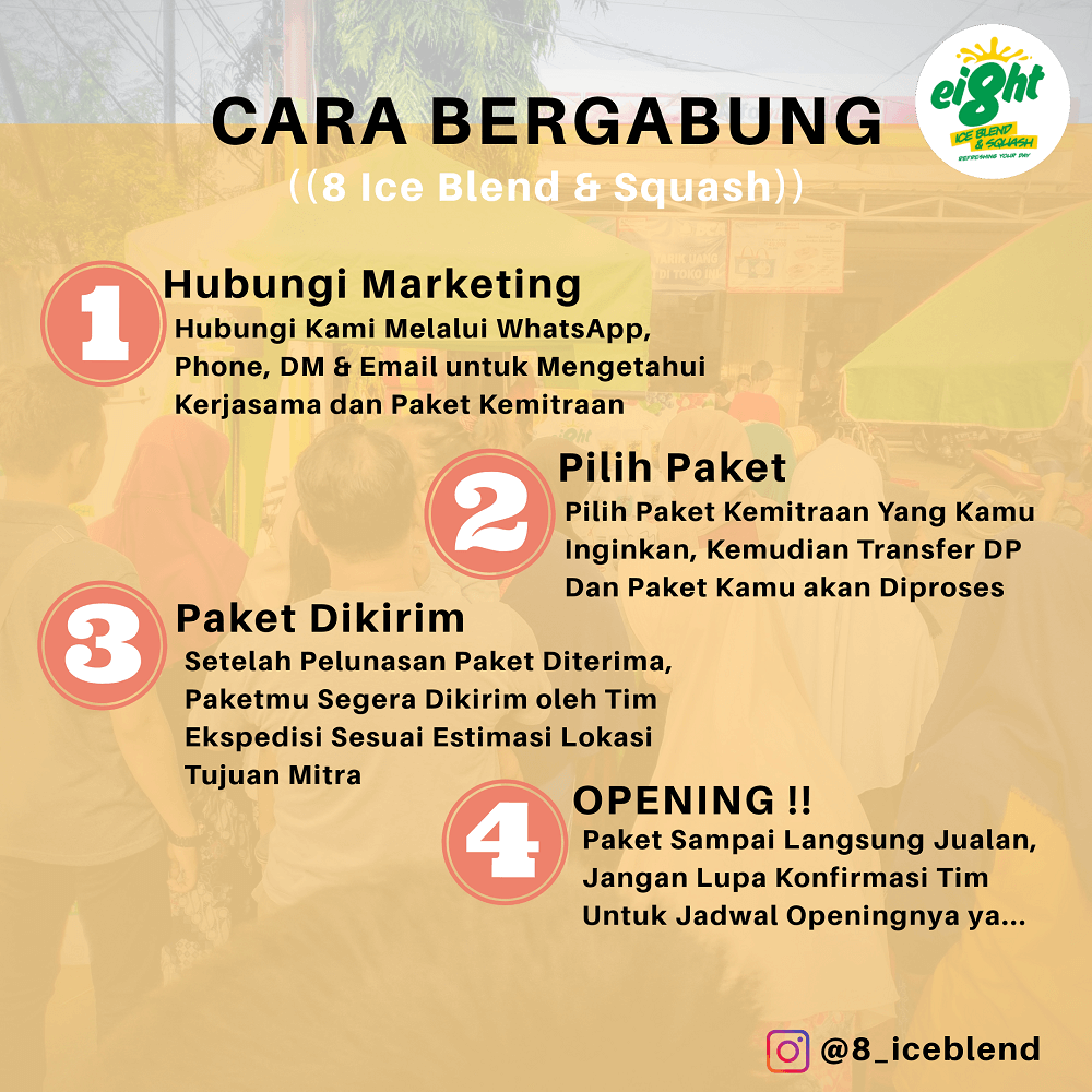 cara bergabung eight iceblend
