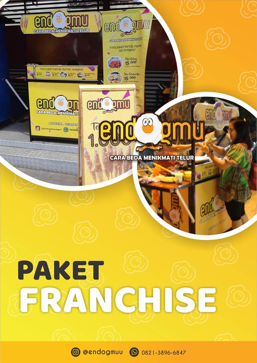 paket franchise sostel telur gulung endogmu