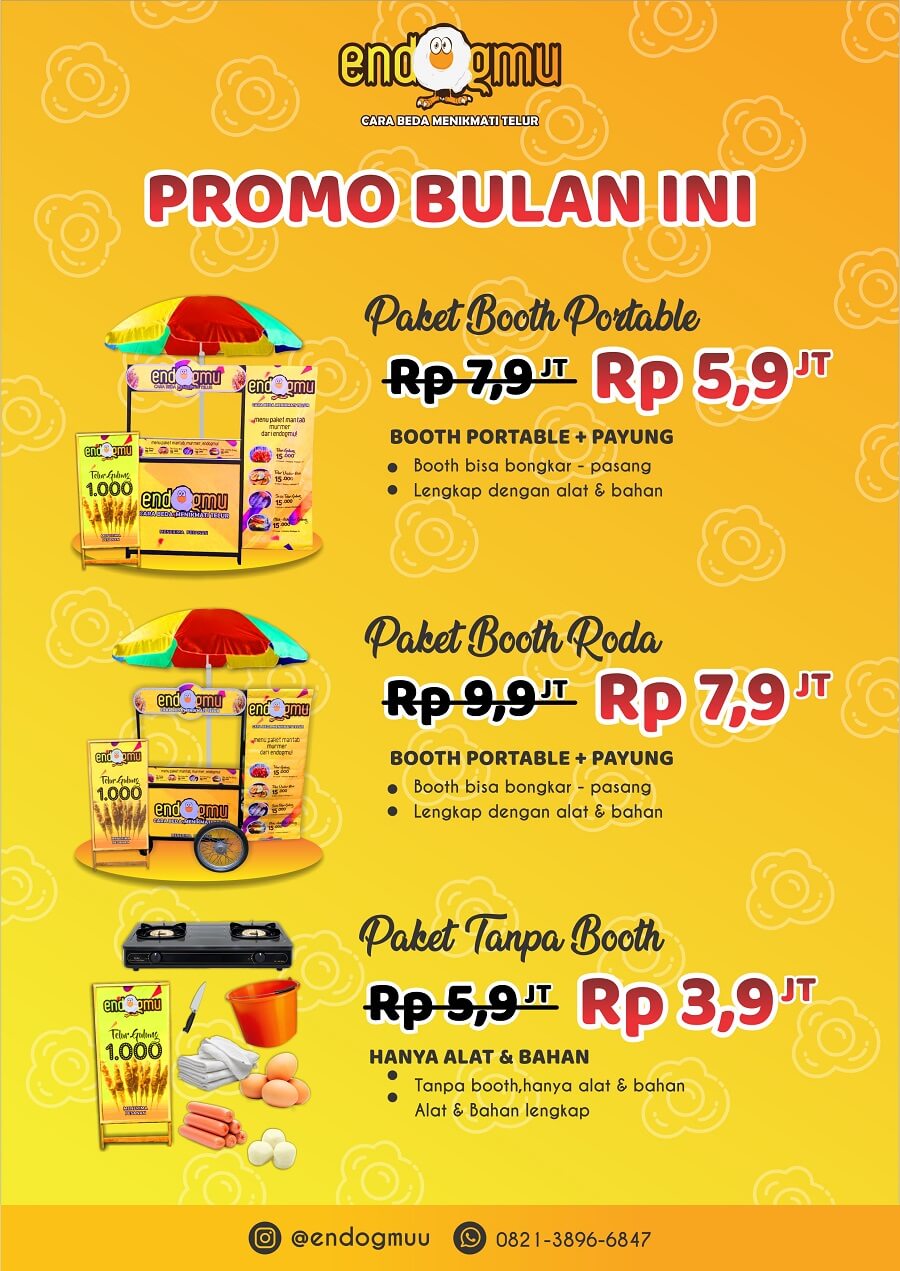 harga paket franchise makanan murah 3 sampai 5 jutaan