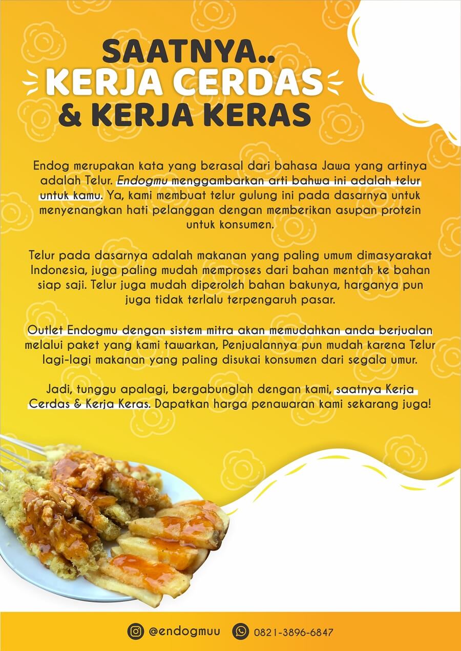 franchise telur gulung endogmu