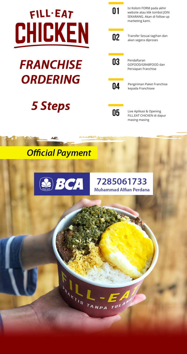 kontak franchise Fill Eat Chicken