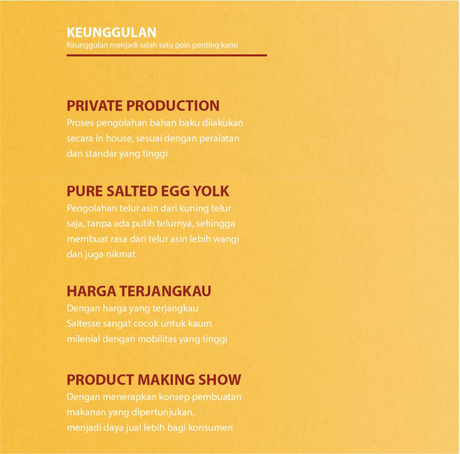 keunggulan waralaba saltesse