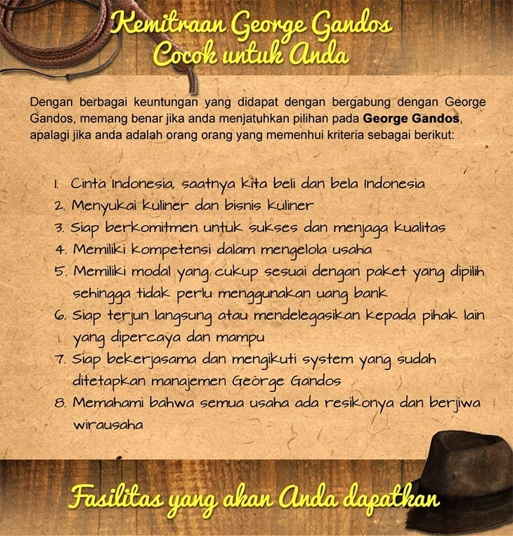 franchise peluang usaha george gandos 4