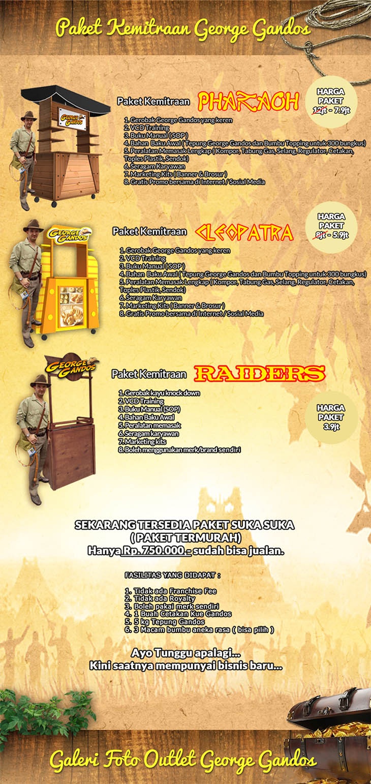 franchise peluang usaha george gandos 6