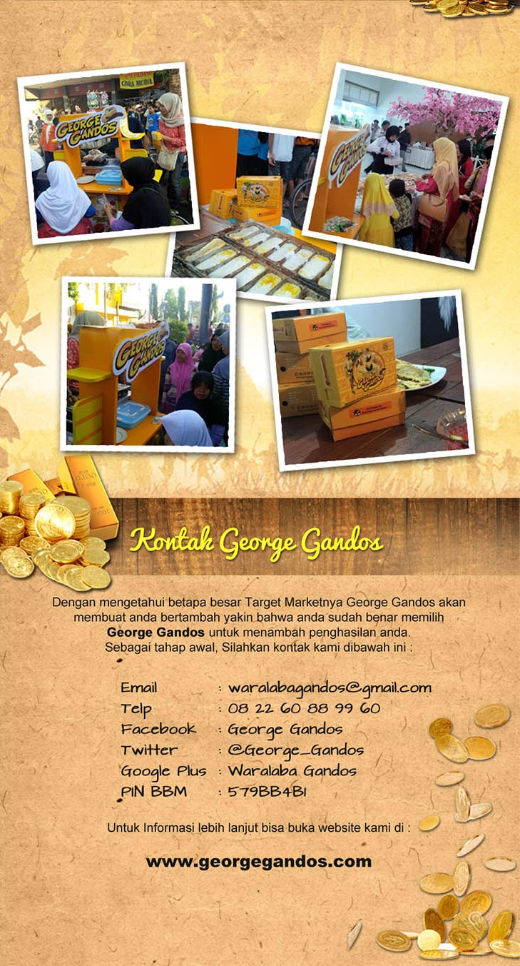 franchise peluang usaha george gandos 7