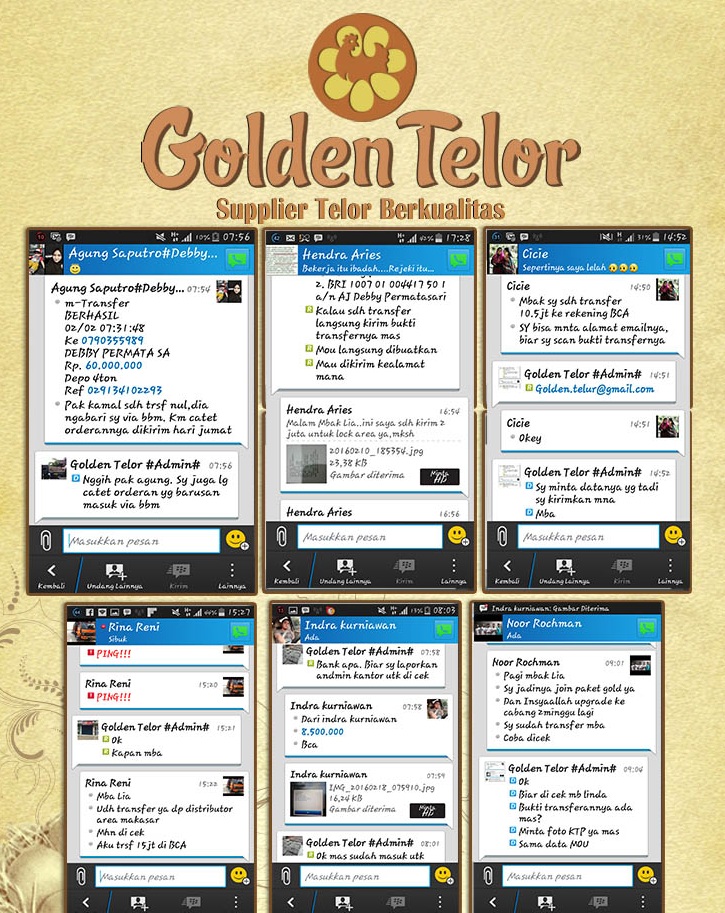 golden telur 20