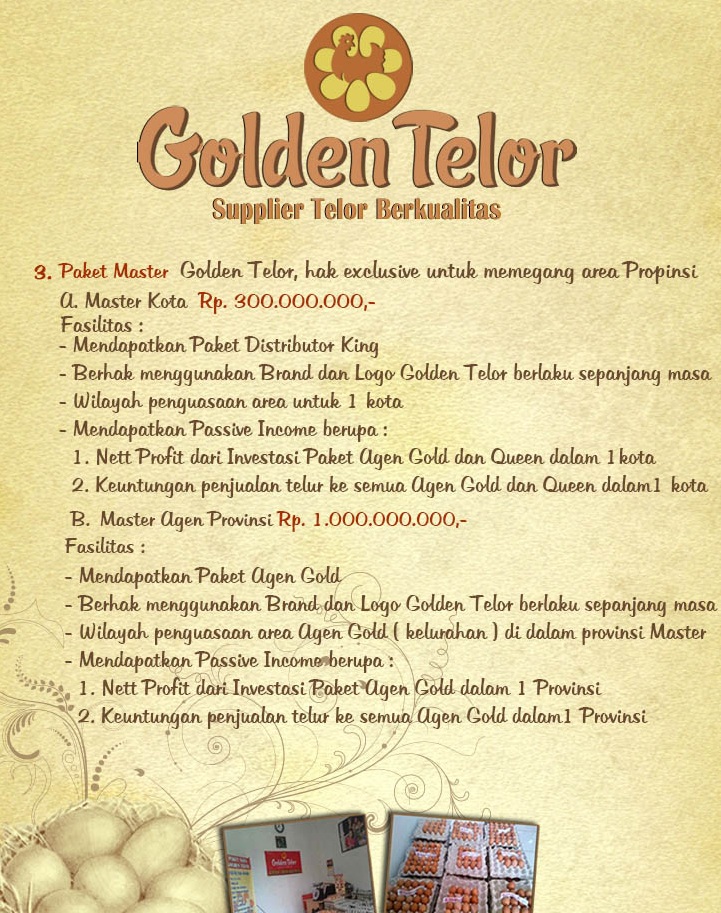 golden telur 8