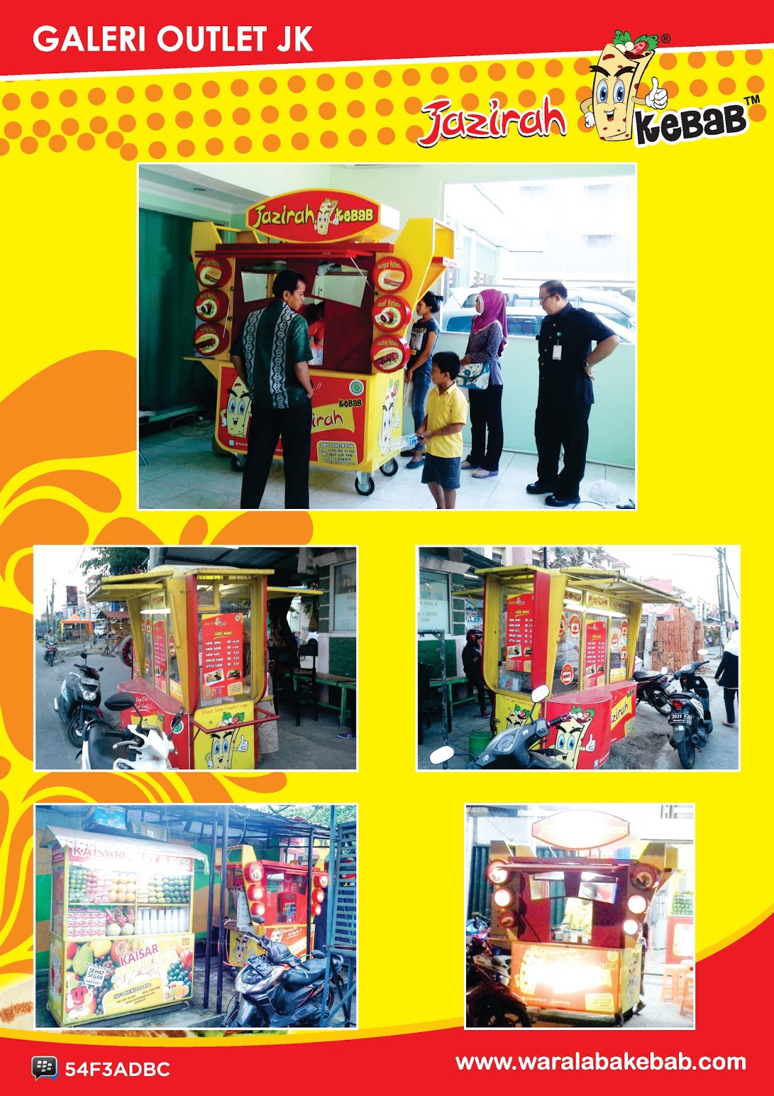 8 peluang usaha makanan franchise jazirah kebab