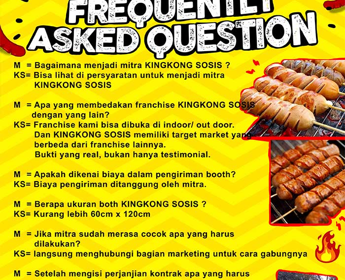 bisnis sosis bakar bandung kingkong sosis 21